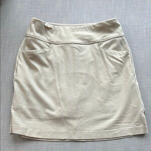 Tan Golf Skirt